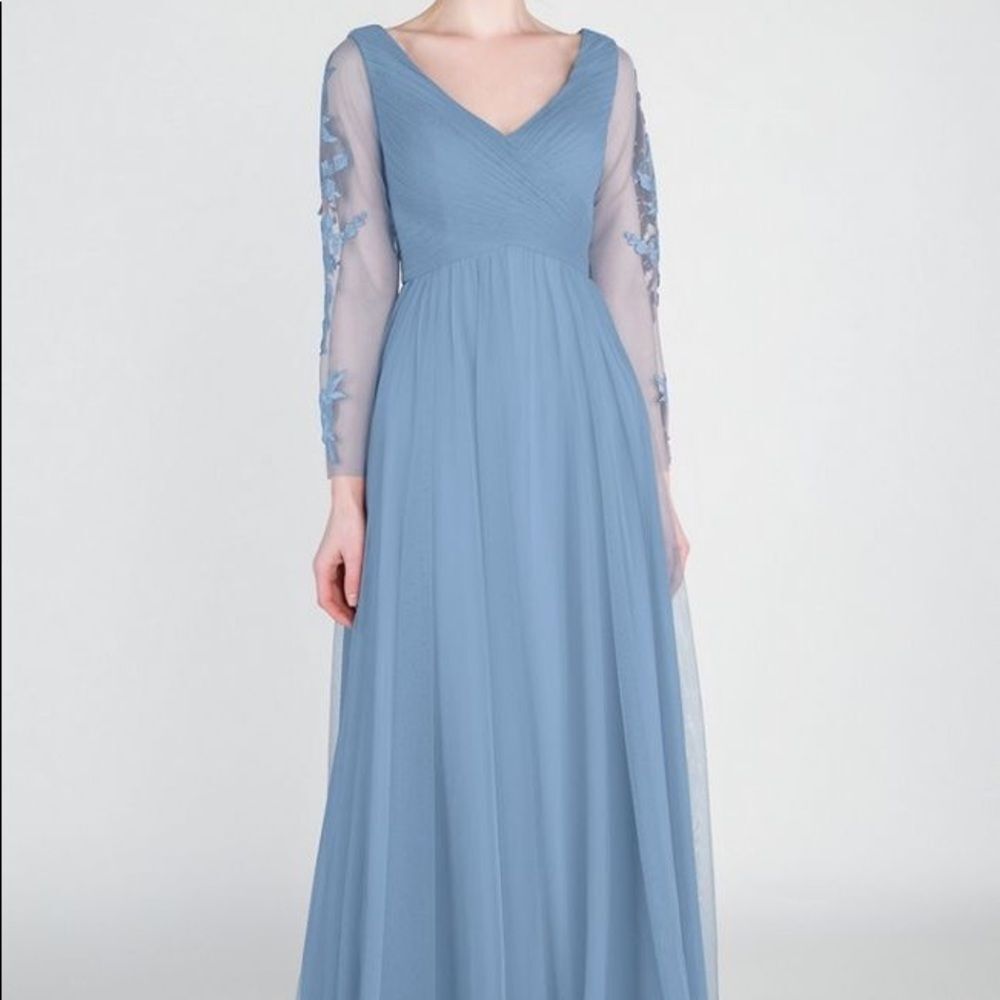 Tulle and Lace A-Line Bridesmaid Dress